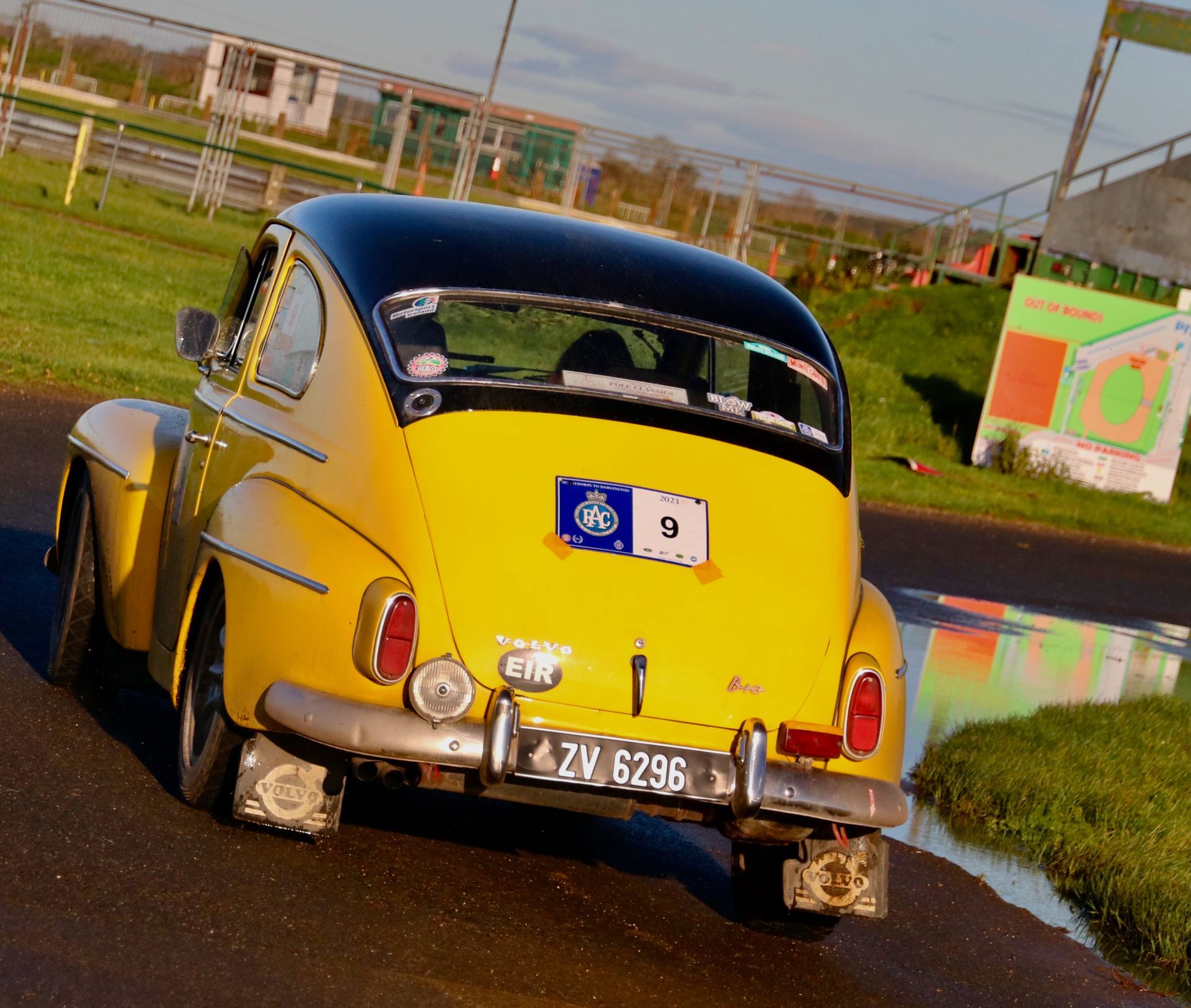 Photographing classic rally cars competing in the RAC Rally of the Tests