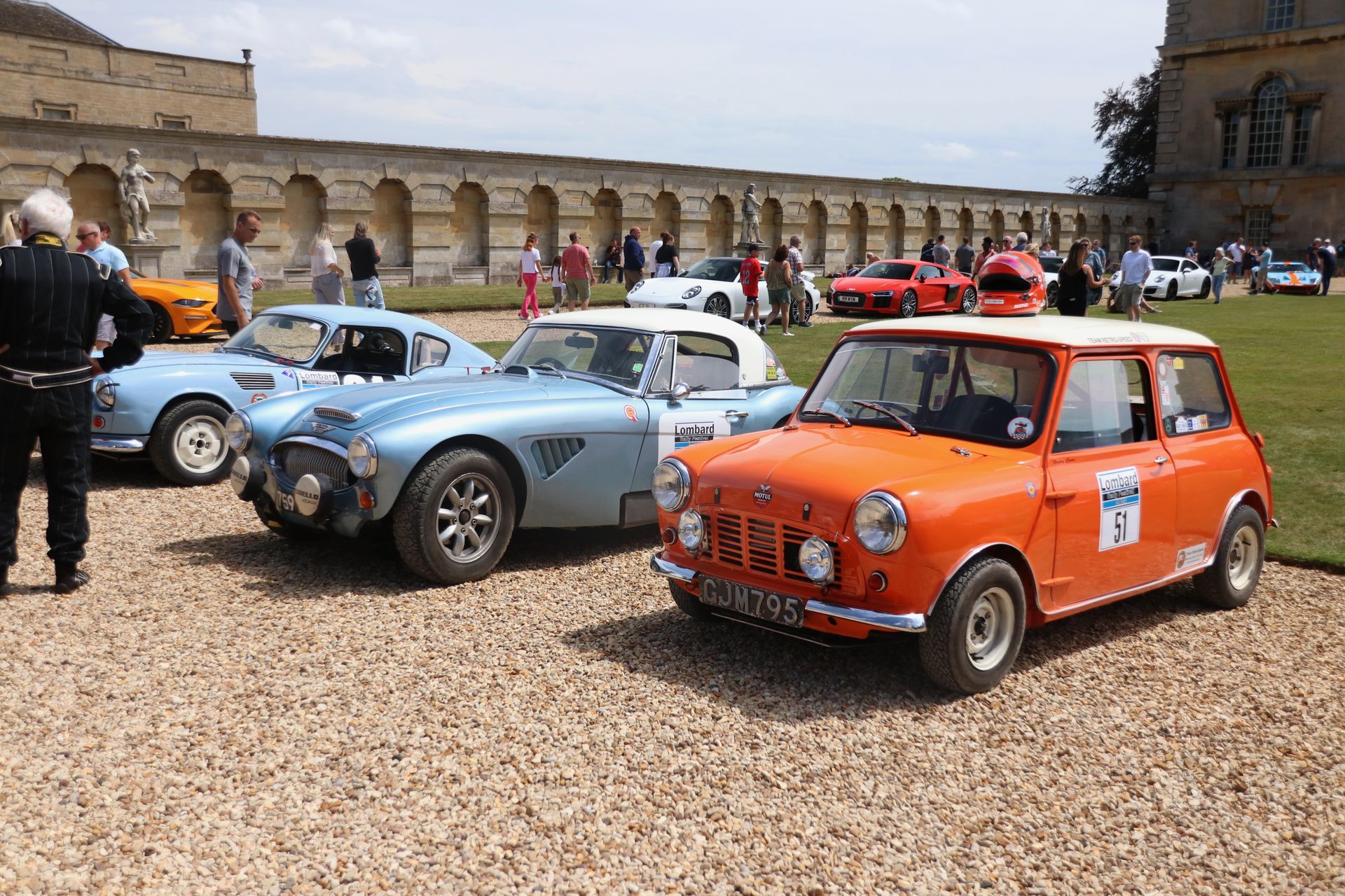 Lombard Rally Festival Grimsthorpe Castle 2023