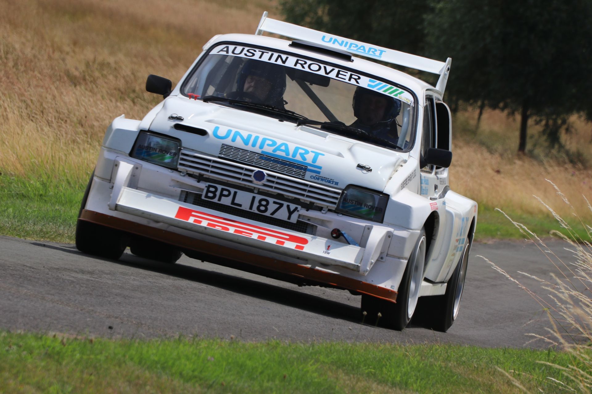 Metro 6R4 at the Lombard Rally Festival Grimsthorpe Castle 2023