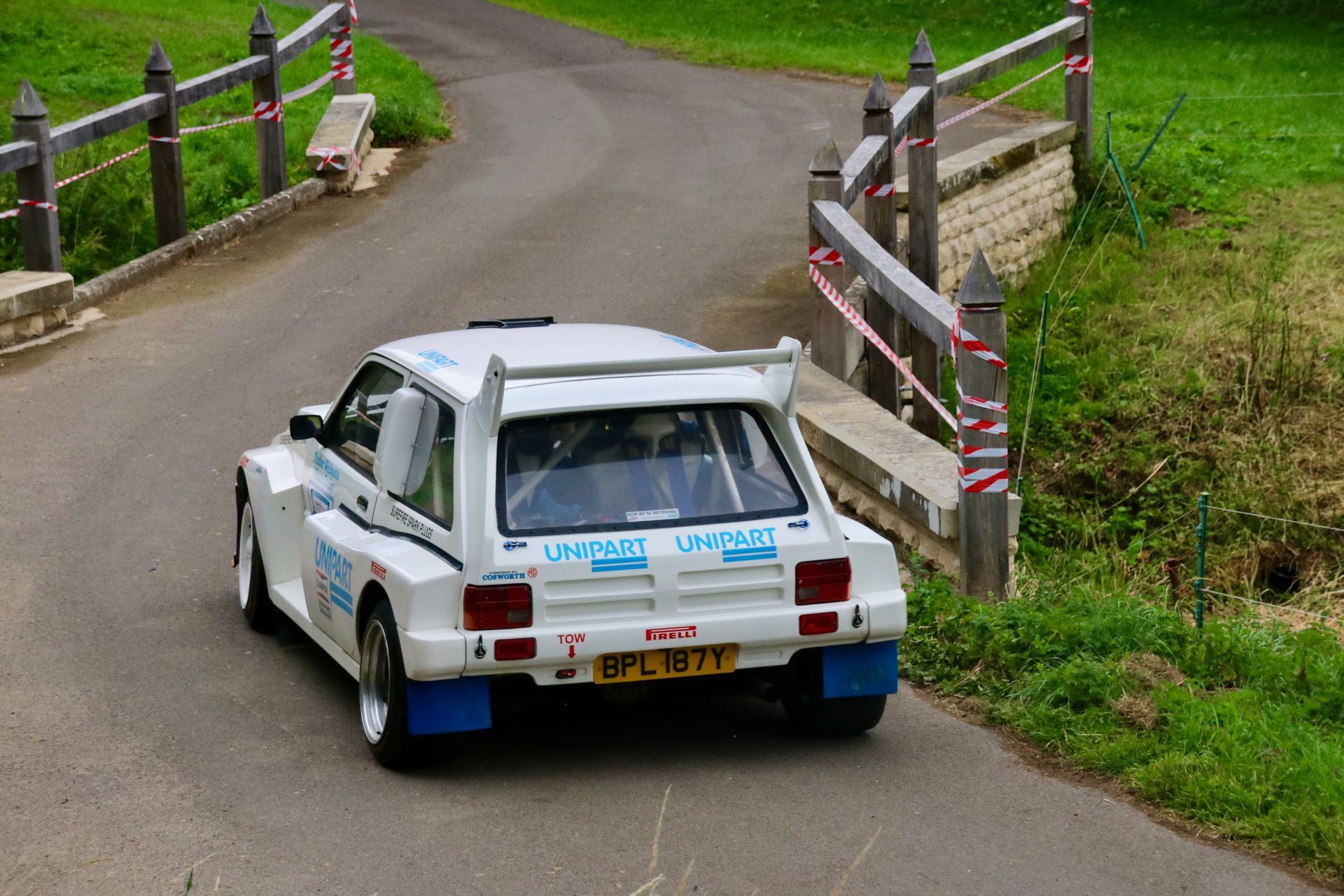 Metro 6R4 at the Lombard Rally Festival Grimsthorpe Castle 2023