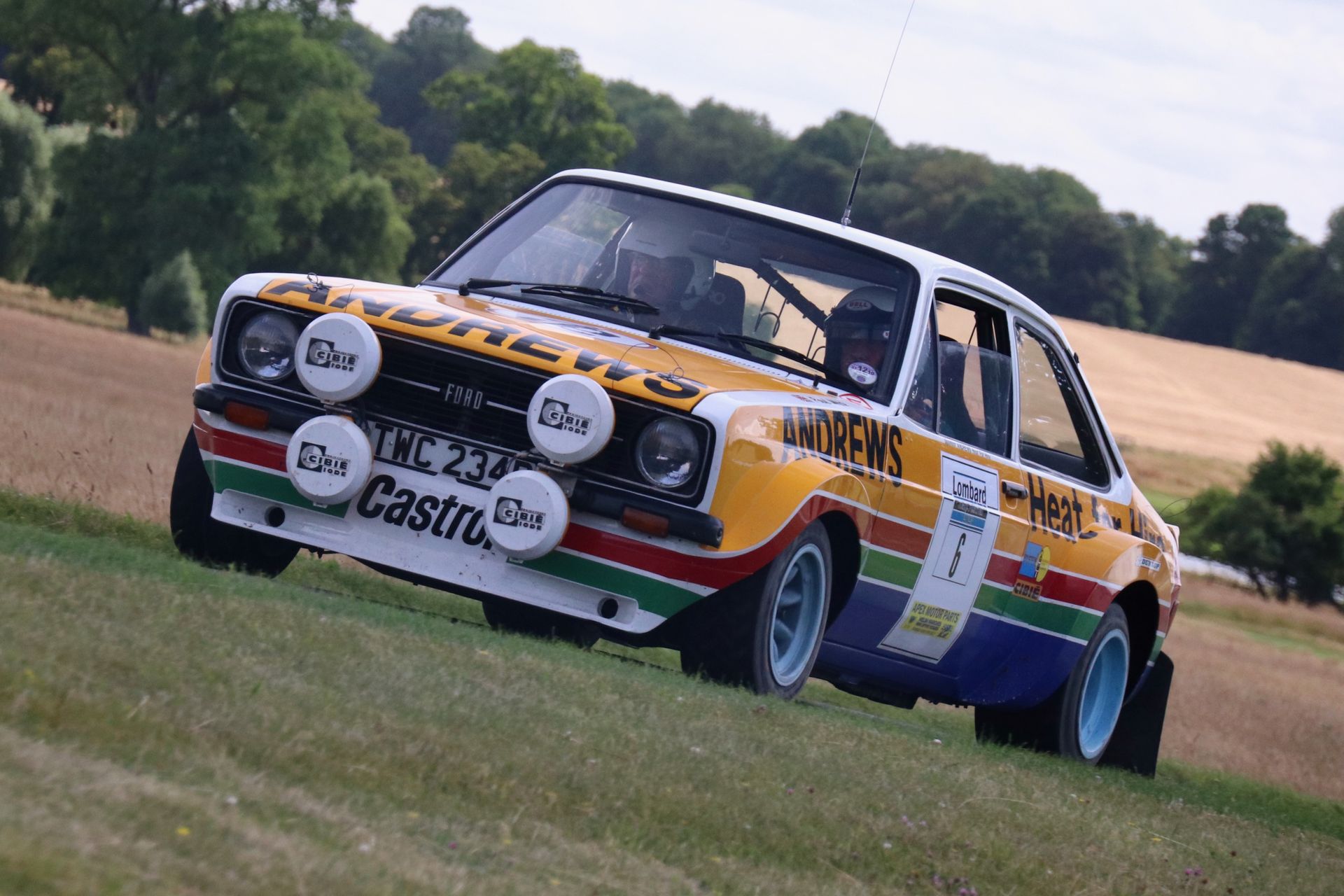 Lombard Rally Festival Grimsthorpe Castle 2023