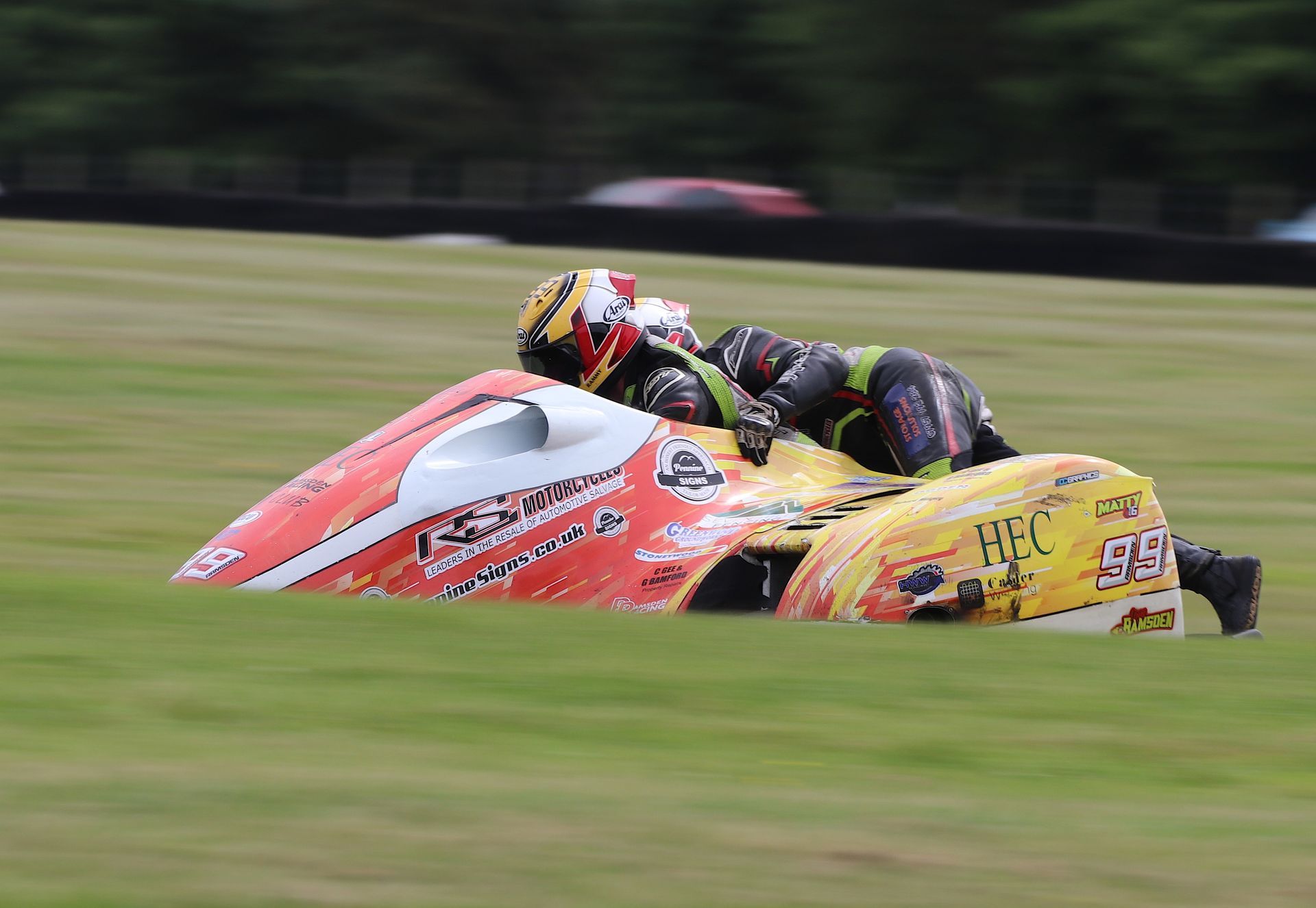 Steve and Matty Ramsden FRSA British F2 Sidecar Championship