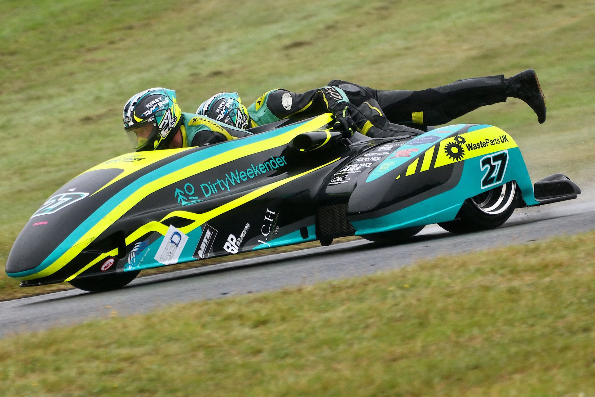 The Kirby’s, Paul and Tom 2024 International Sidecar Revival
