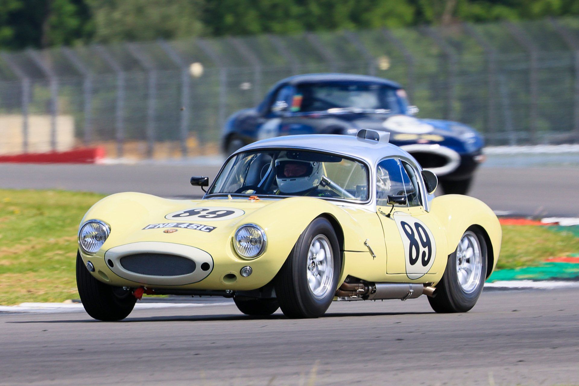Mark Halstead in his Ginetta G4R