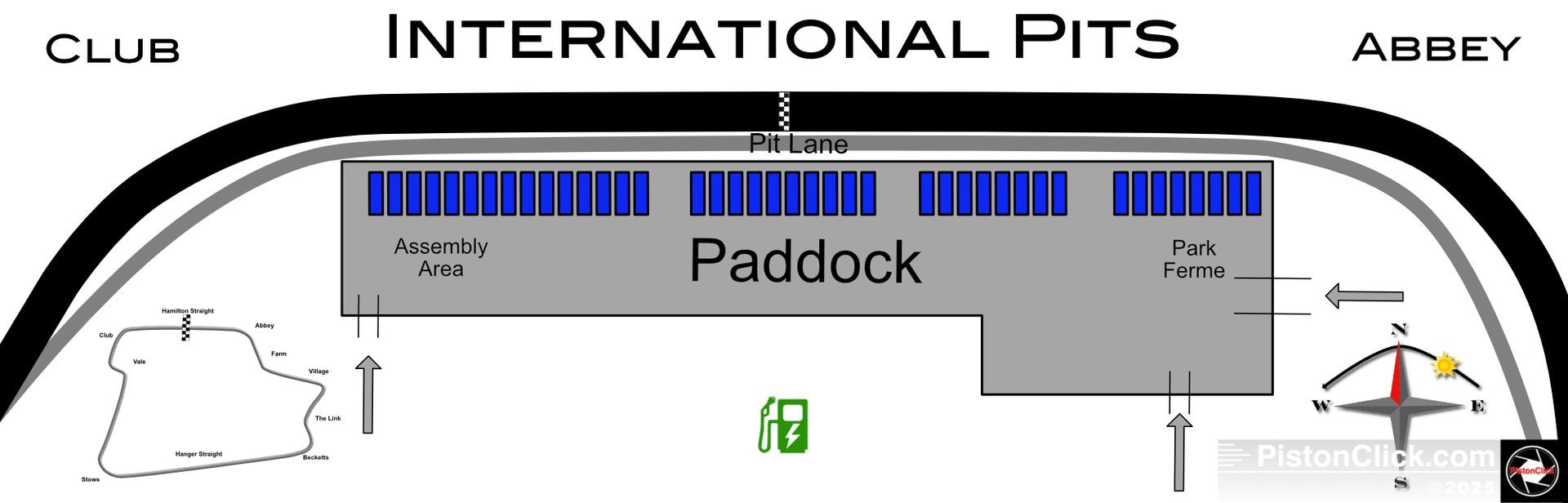 Silverstone International Pits