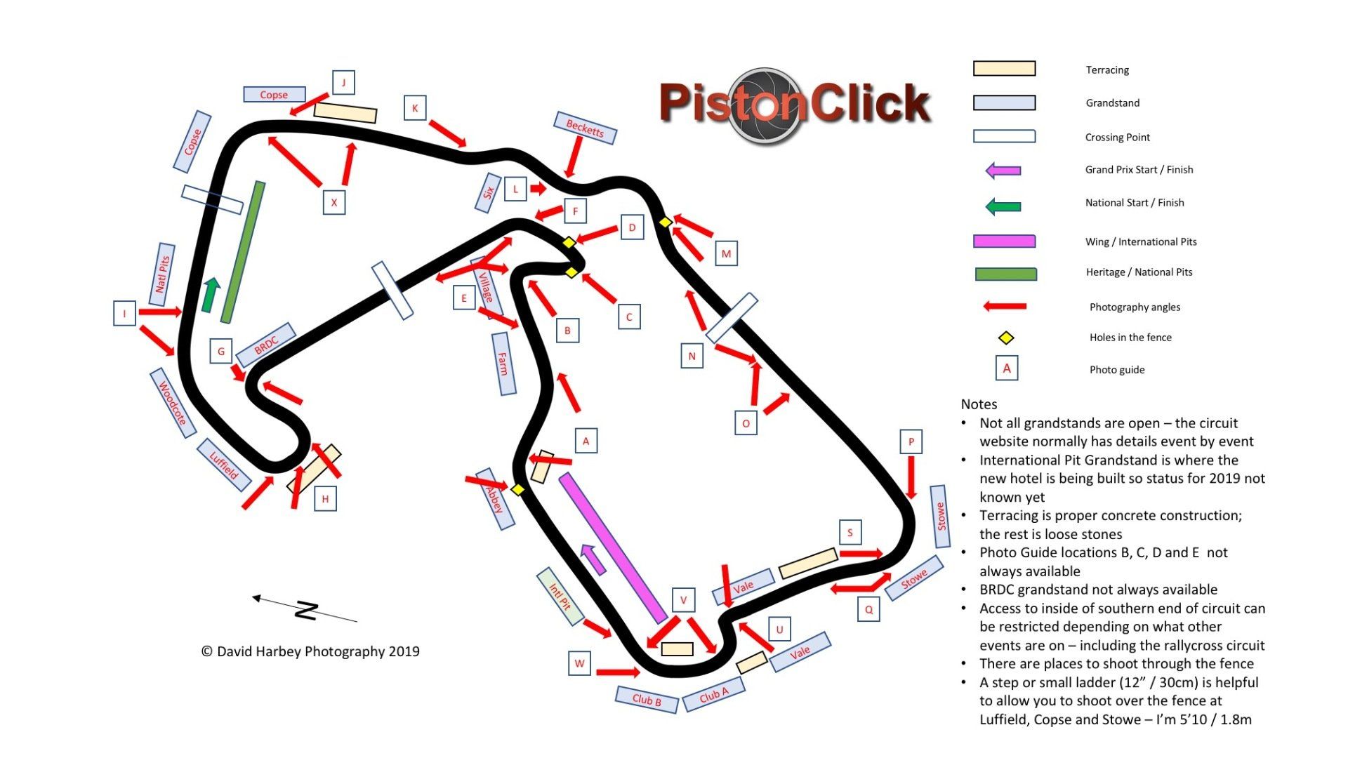 Silverstone map