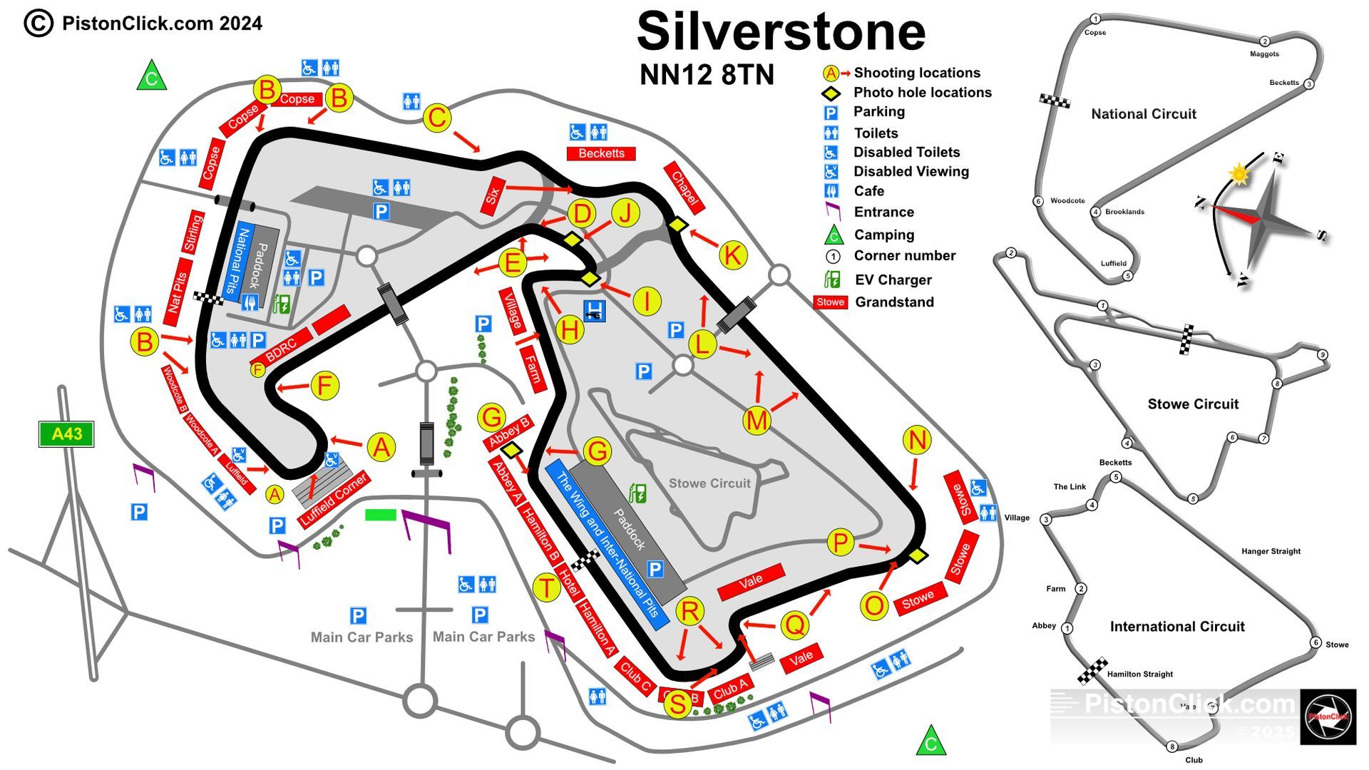 Silverstone map