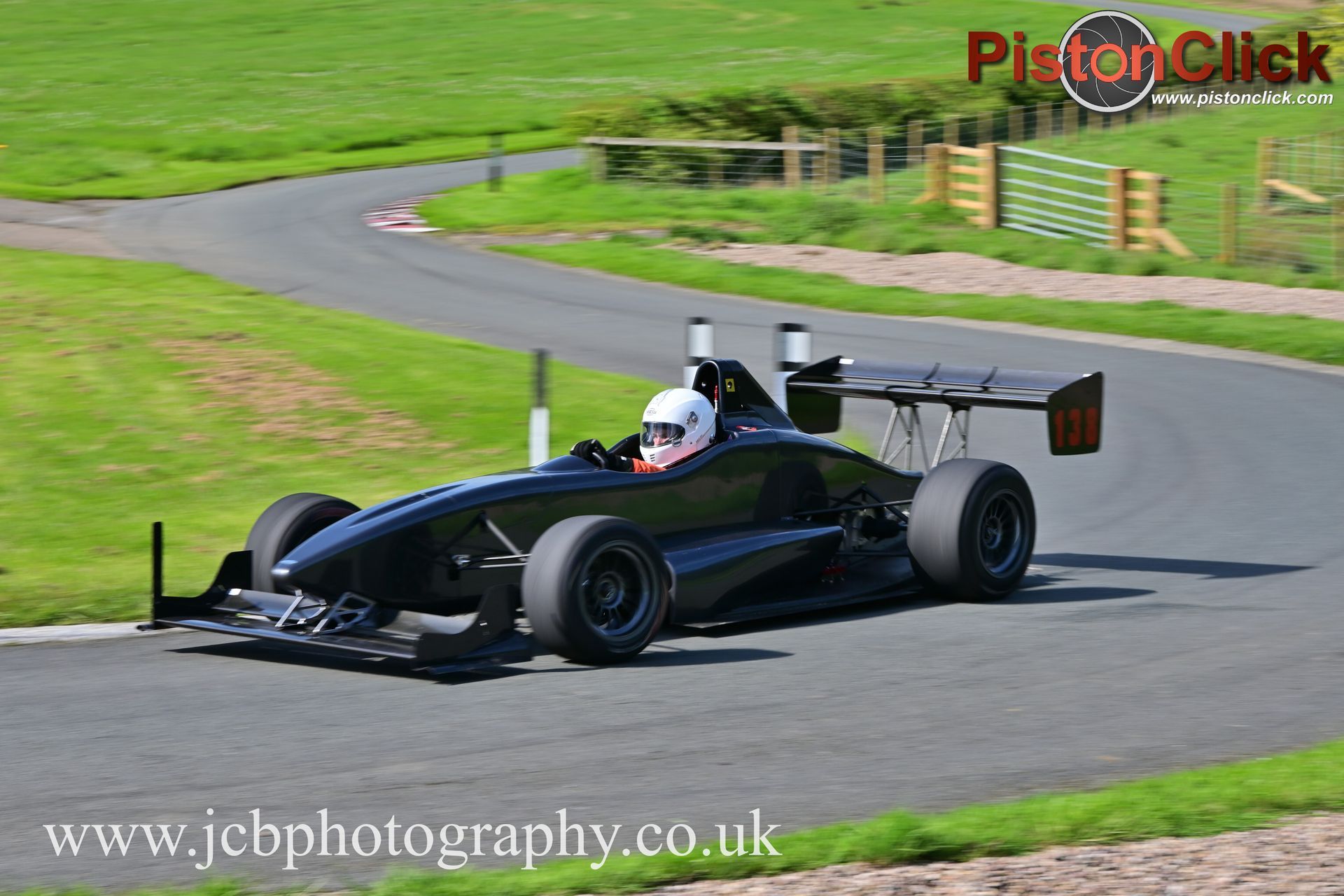 David Tatham driving his DJ Firehawk