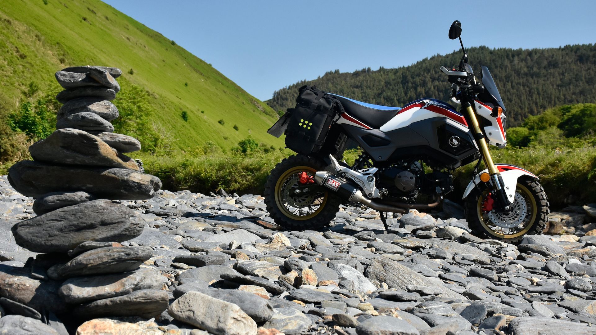 Honda Grom at the Isle of Man TT races