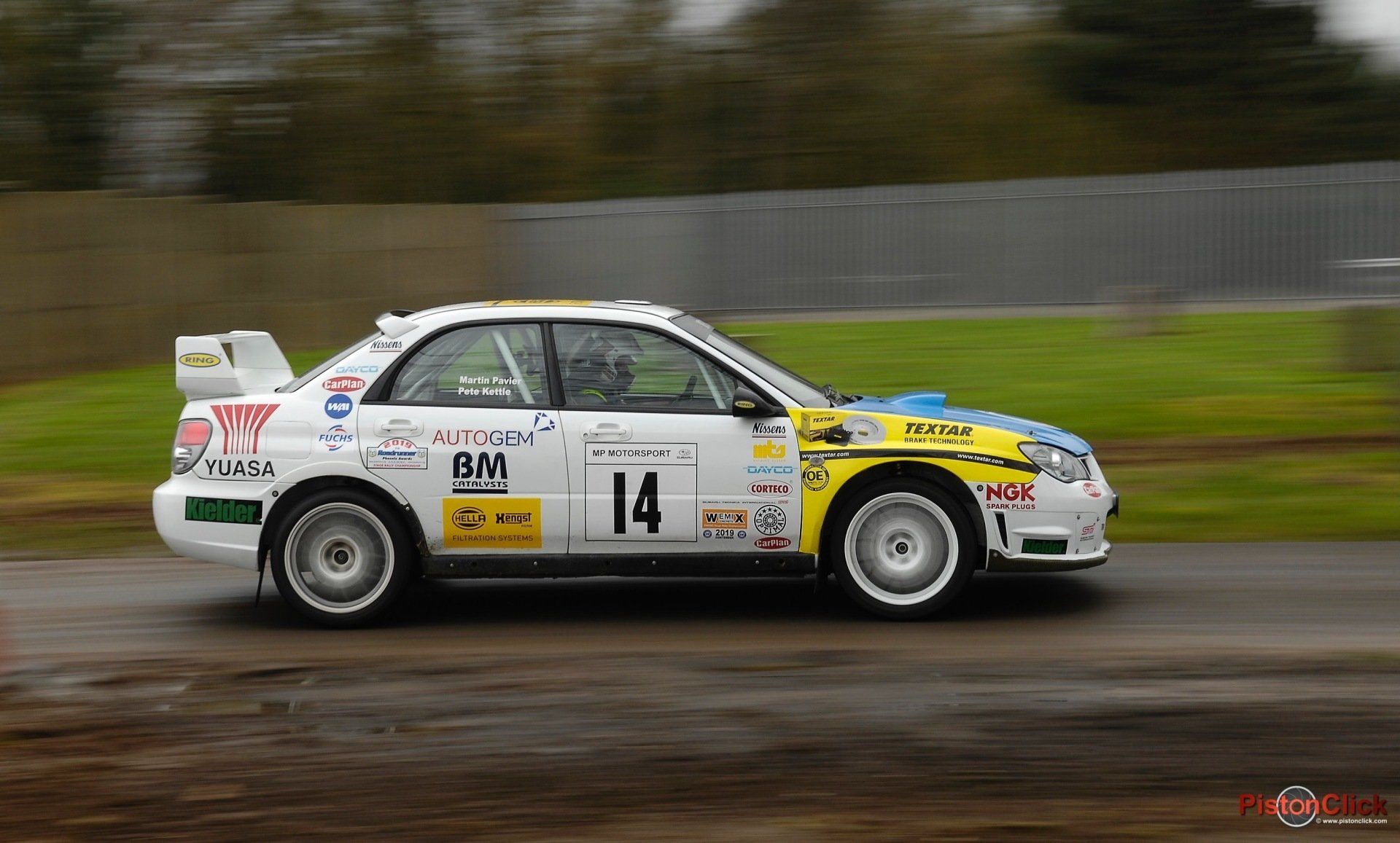 Rallying Donington park