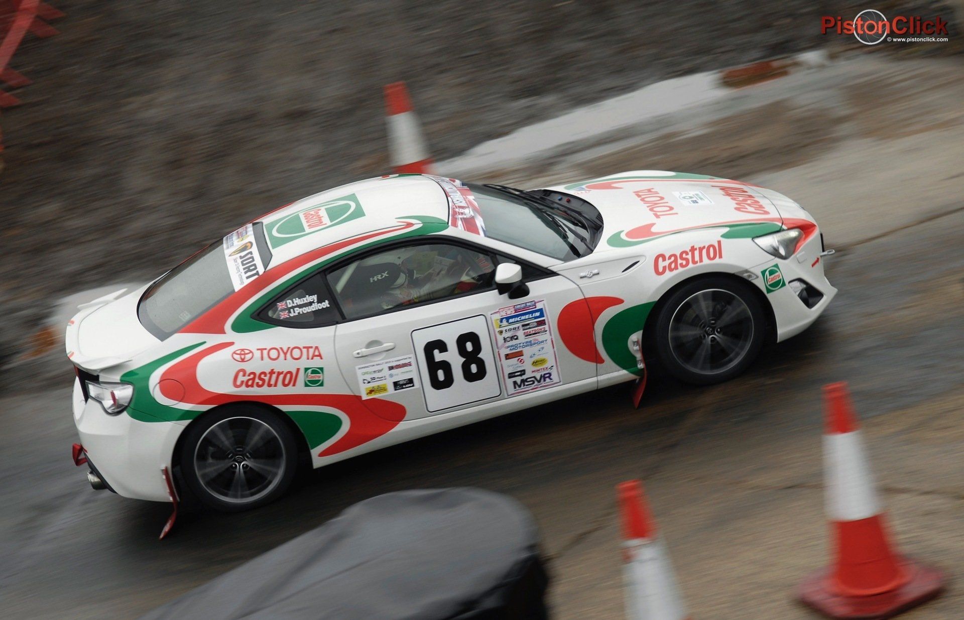 Rallying Donington park
