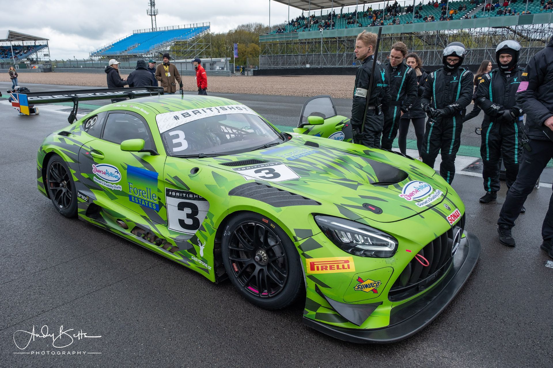Photography at Silverstone pit lane