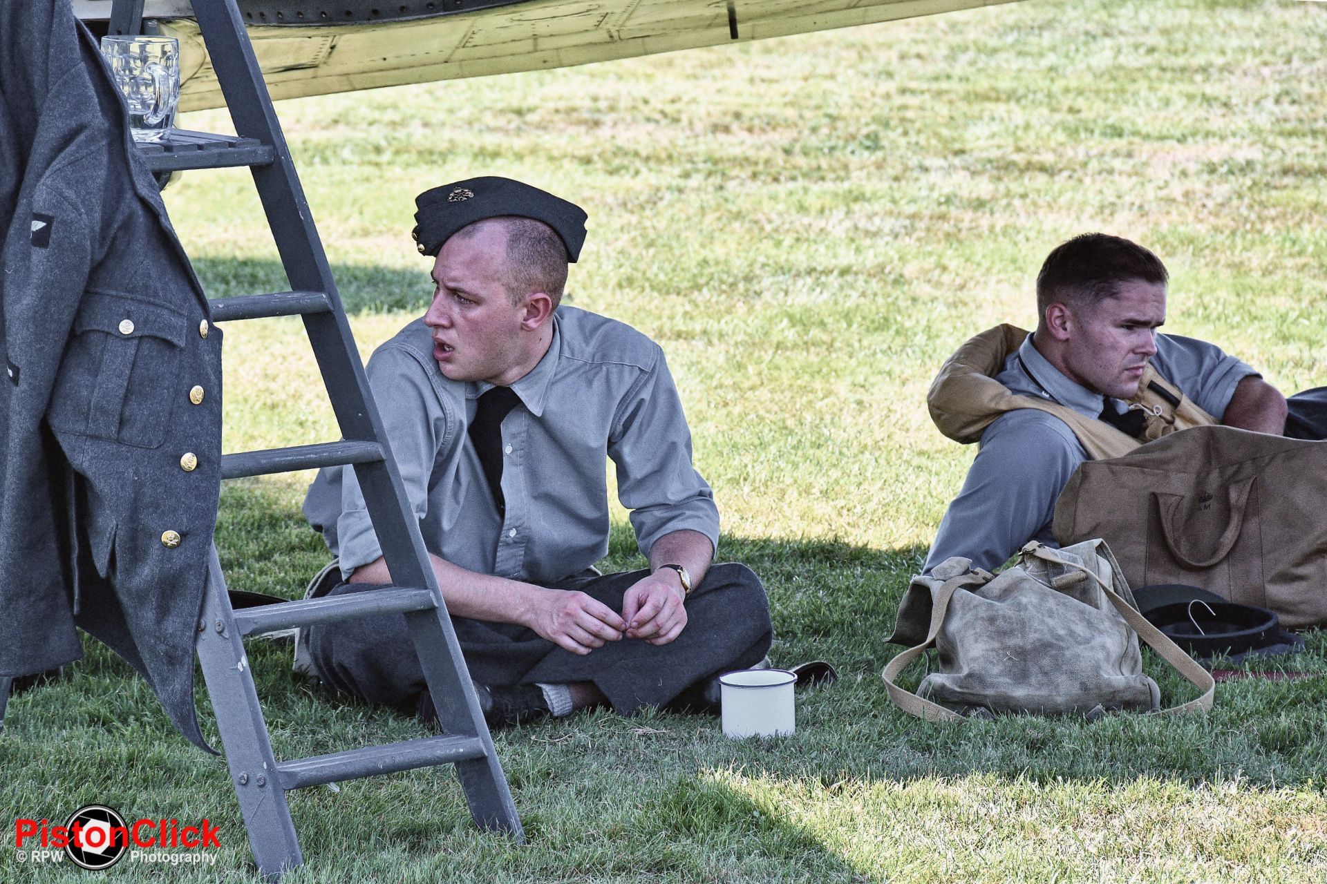 Goodwood Revival airmen