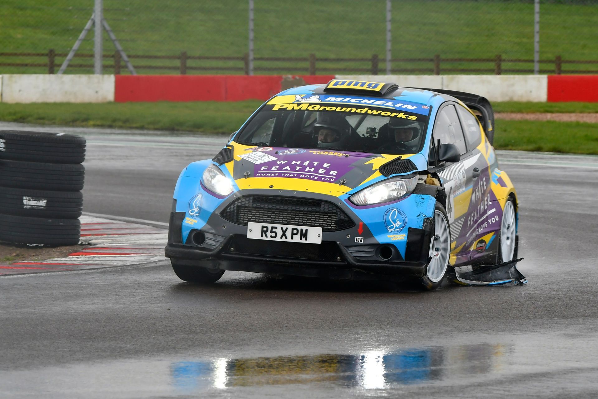 Paul Murro at the Dukeries Rally 2024 Donington Park