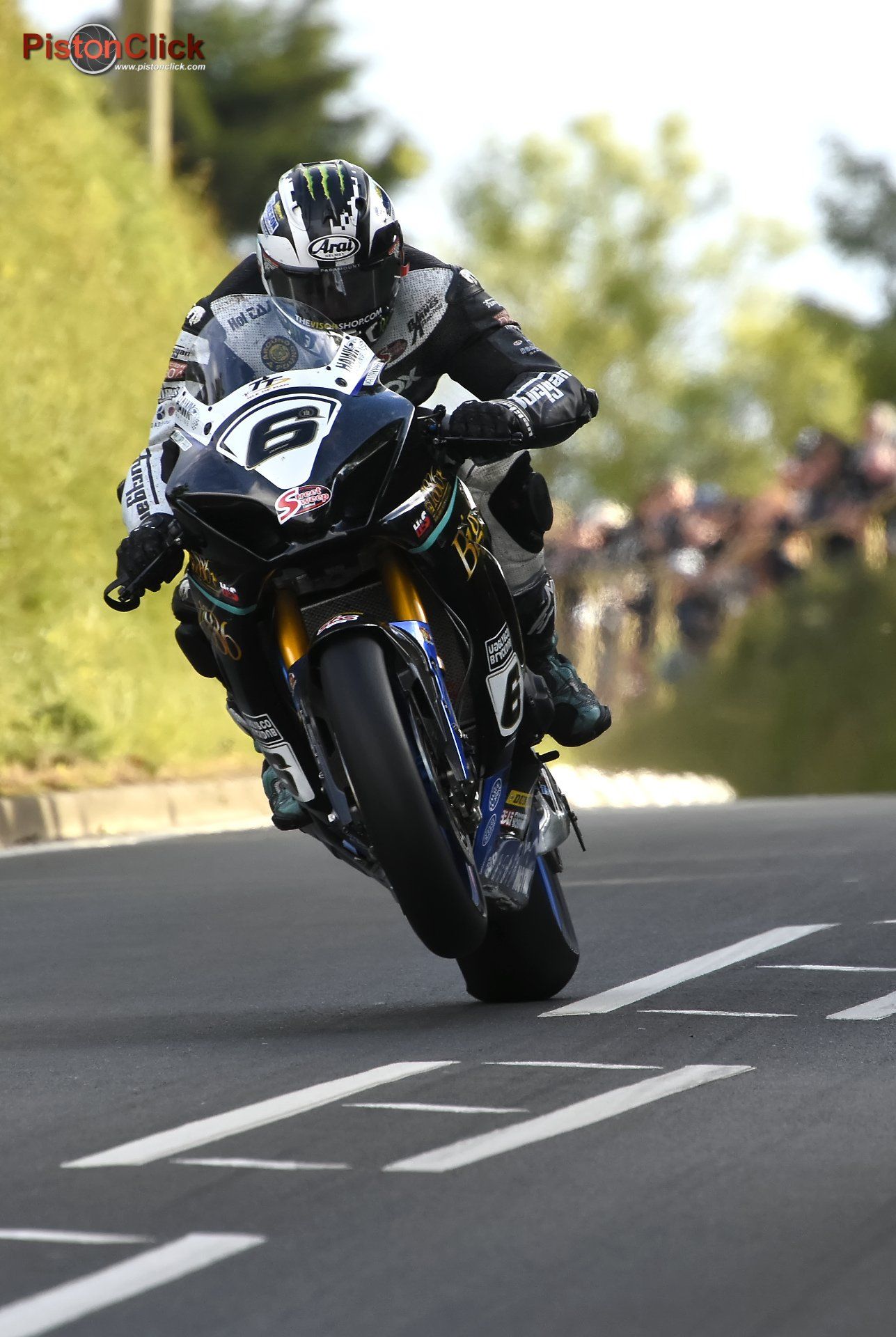 photos of Isle of Man TT legend Michael Dunlop