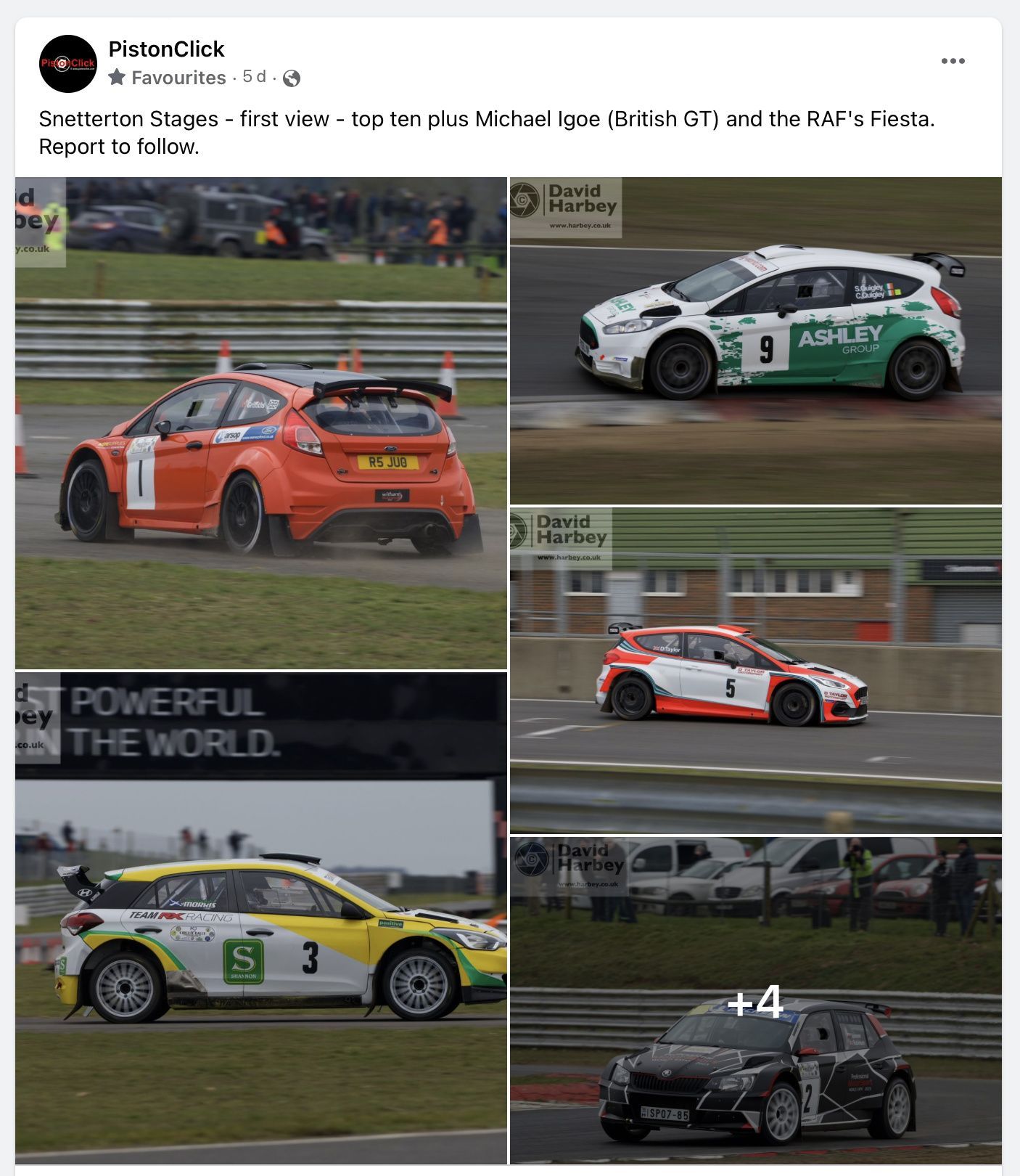 Photographing the Snetterton Stages Rally