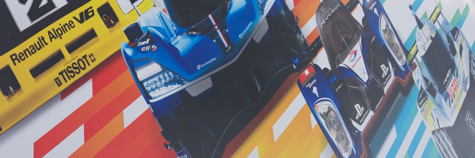 poster at the 2024 Le Mans 24 Hours with a kit camera and lens