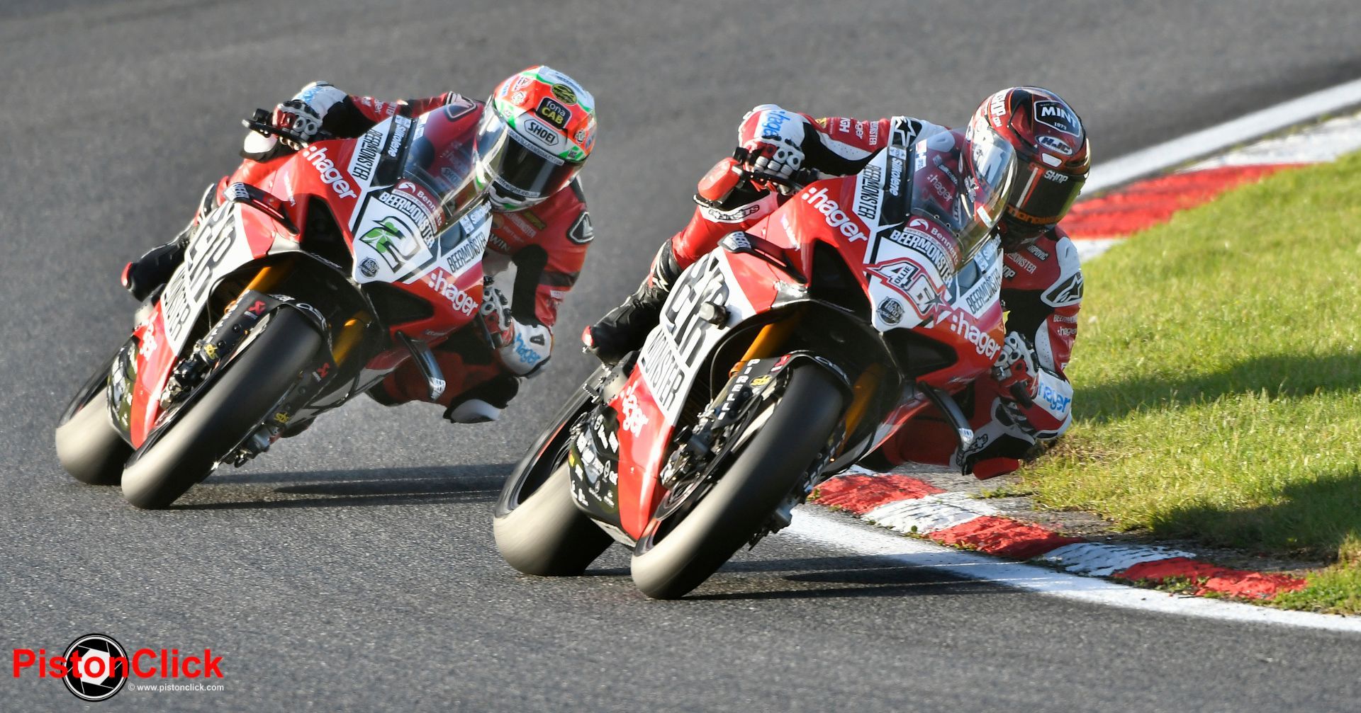 Ducati racing at Brands Hatch
