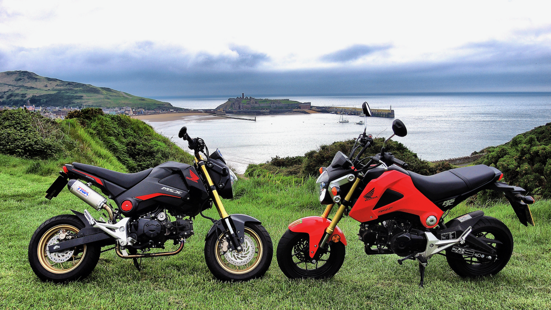 Honda Grom at the Isle of Man TT races