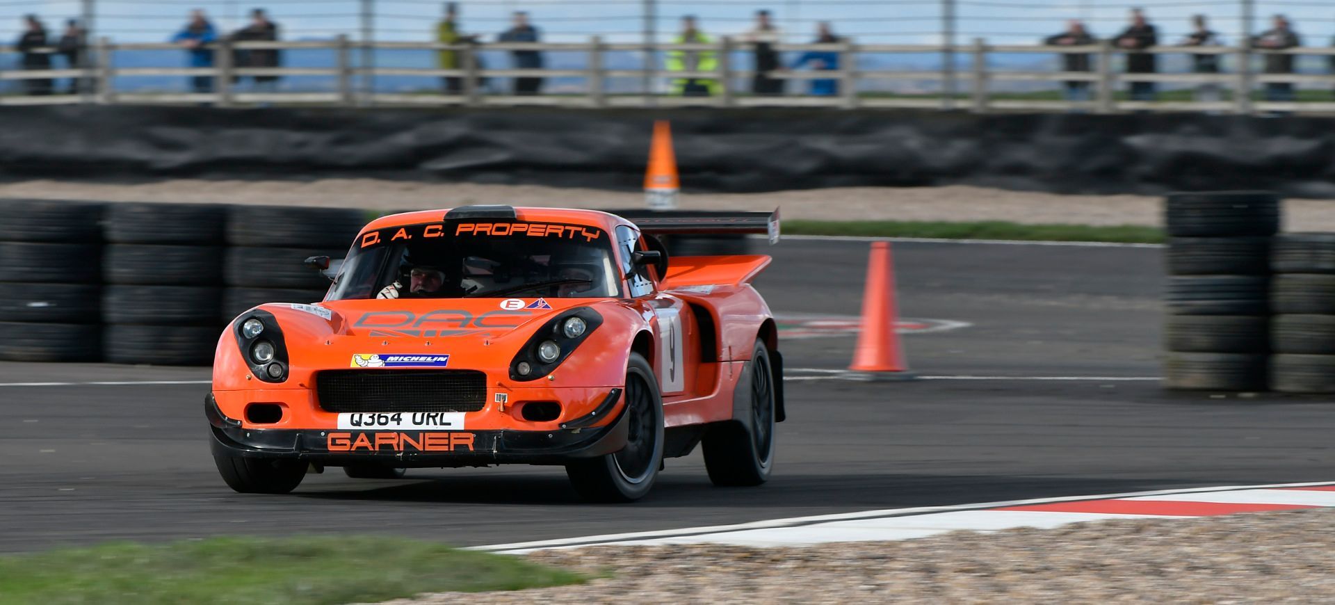 James Garner in the Darrian GTR at the Dukeries Rally 2024