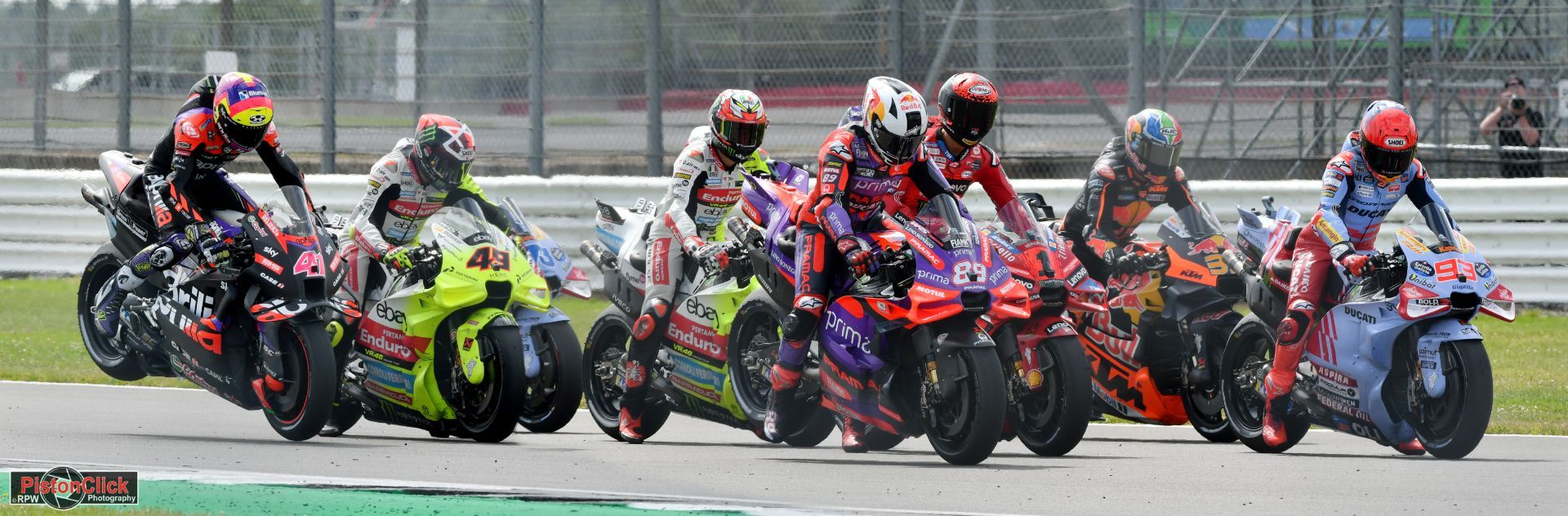 Photographing the MotoGP from Silverstone 2024