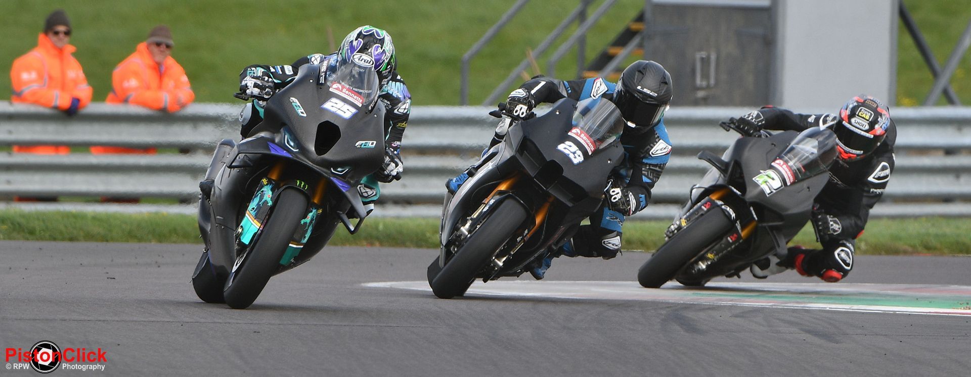 British Superbikes test day Donington Park