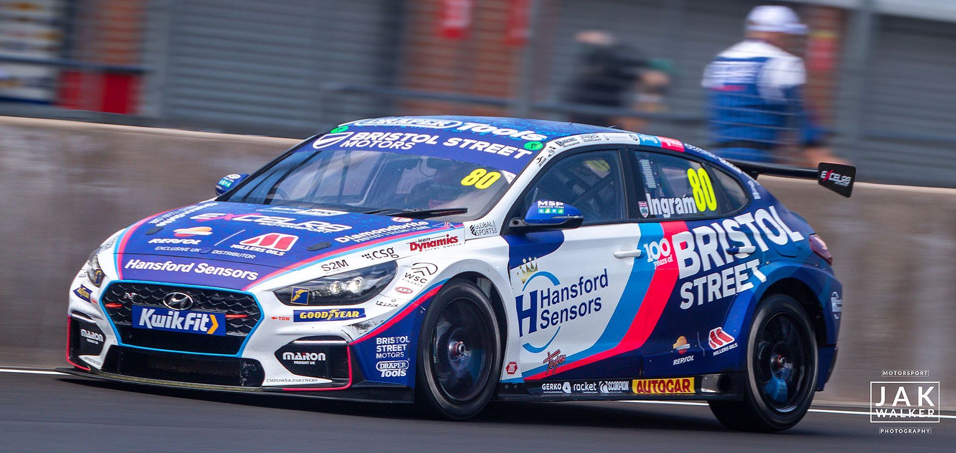 Photographing the British Touring Car Championship BTCC at Oulton Park June 2024