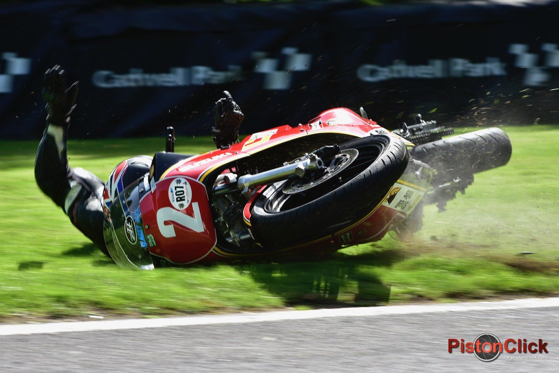 Suzuki xr69 crash