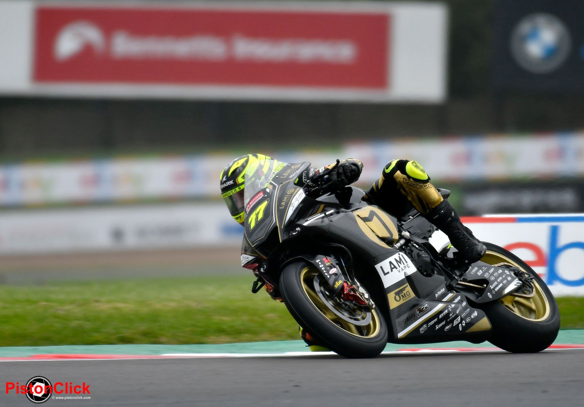 British super bikes racing at Donington Park 2023