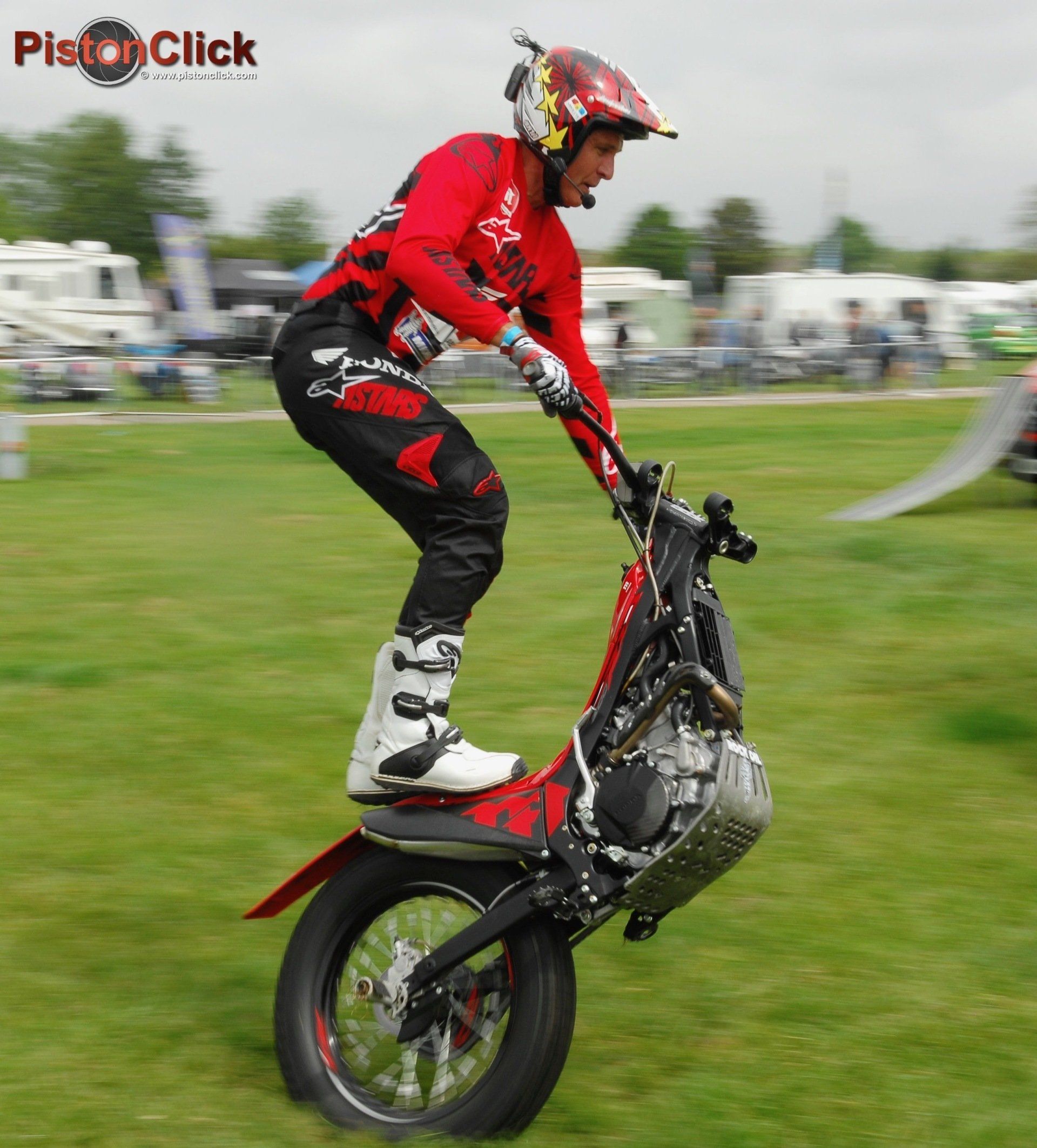 Steve Colley trials rider