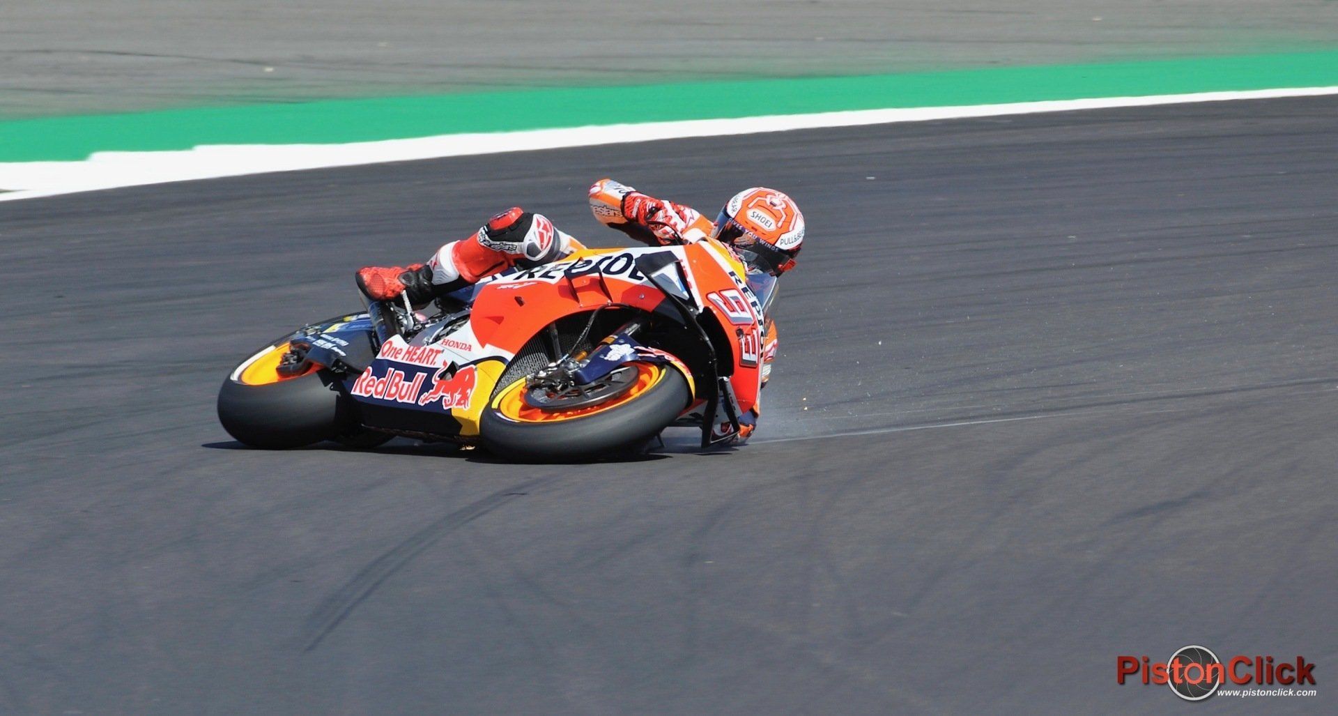 Mark Marquez crash