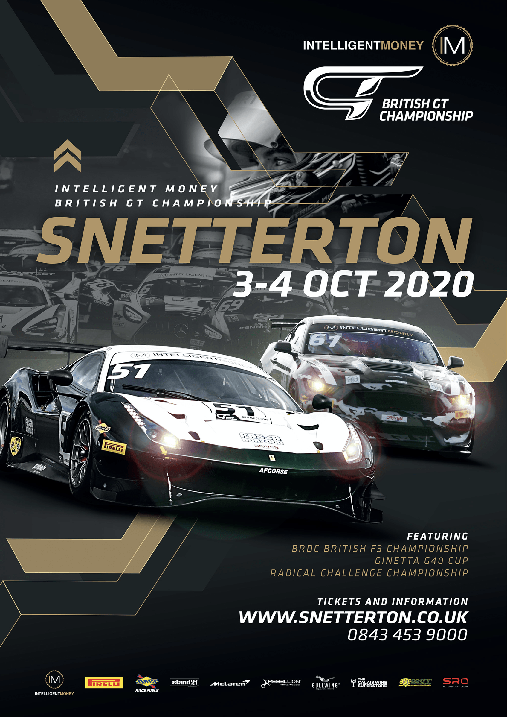 British GT at Snetterton programs
