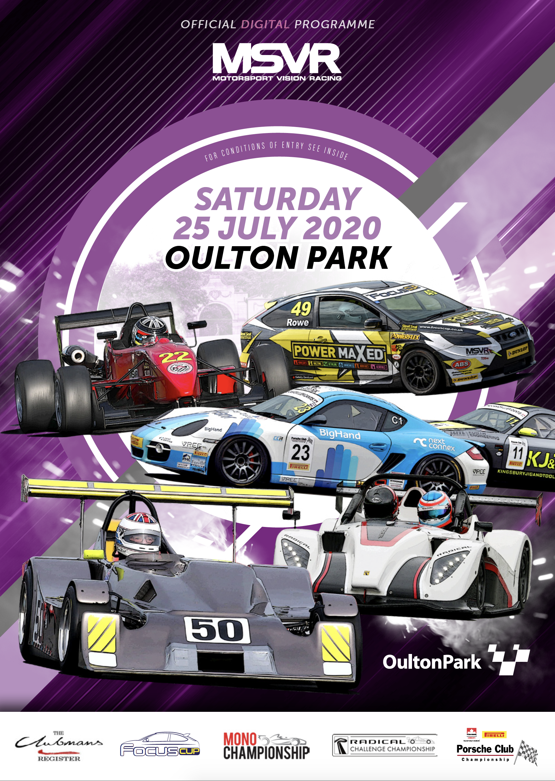 Motor Sport Vision Racing program