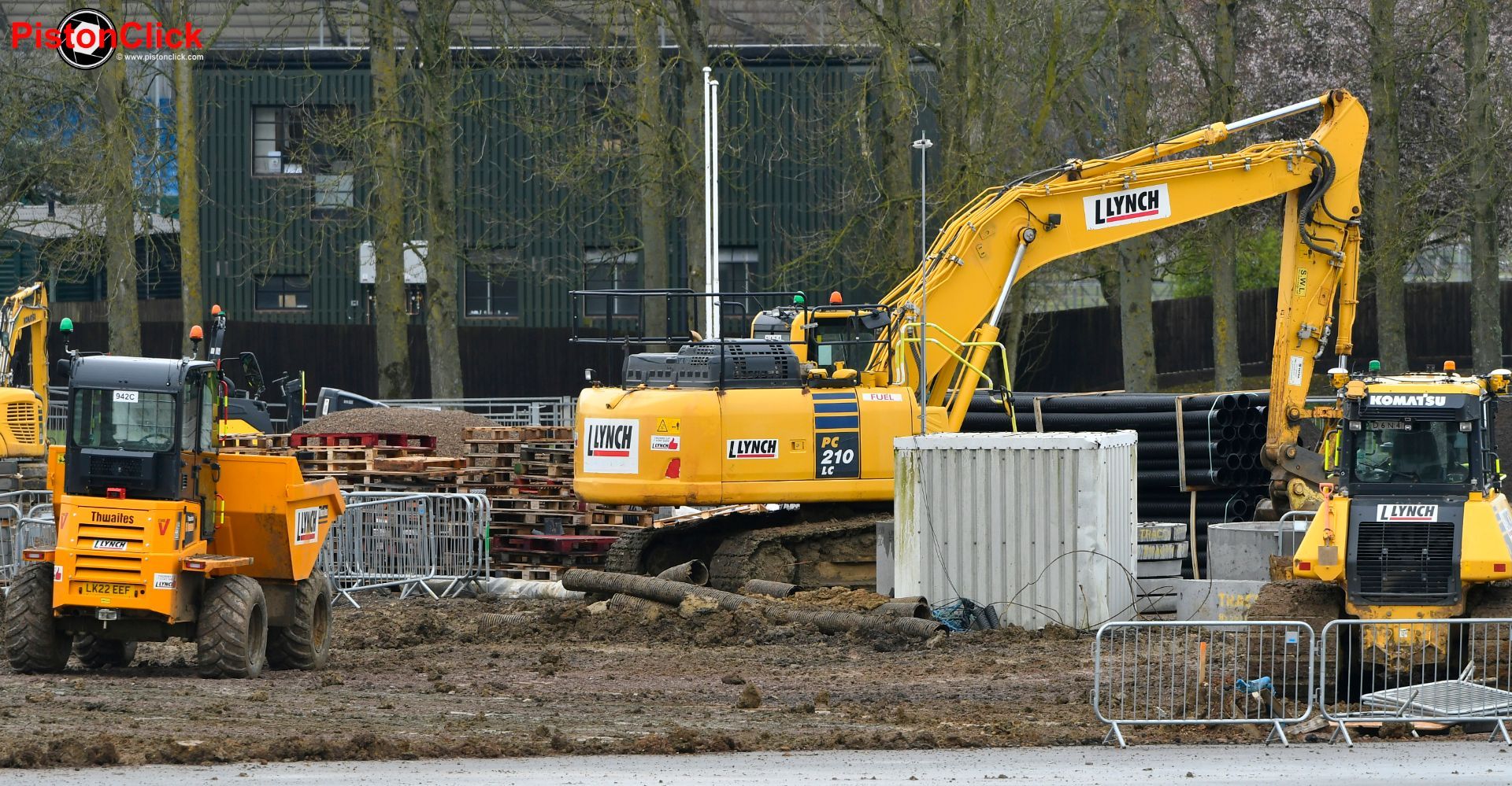 Construction at Silverstone