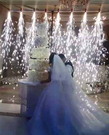 cascade jet de scène