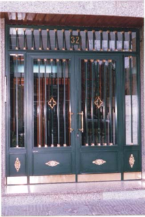 Escultura de metal moderna para interiores Ecobiometal