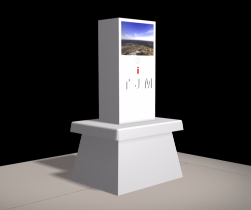 Kiosco metálico comercial Ecobiometal