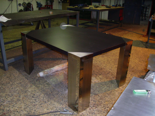 Mesa a medida para comedor o negocio Ecobiometal