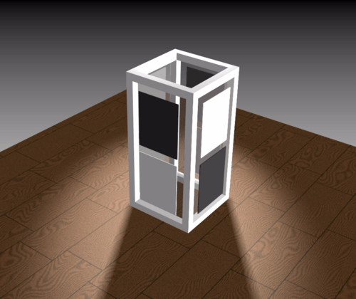 Pata metálica resistente para mobiliario Ecobiometal