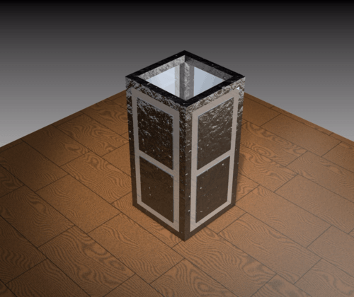 Soporte metálico para muebles Ecobiometal