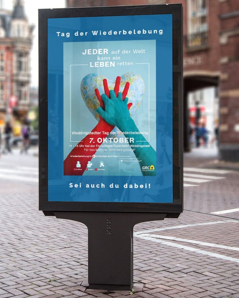 Tag der Wiederbelebung, organisiert von der Landarztpraxis Weddingstedt im Feuerwehrgerätehaus 07.10.2023 in Weddingstedt