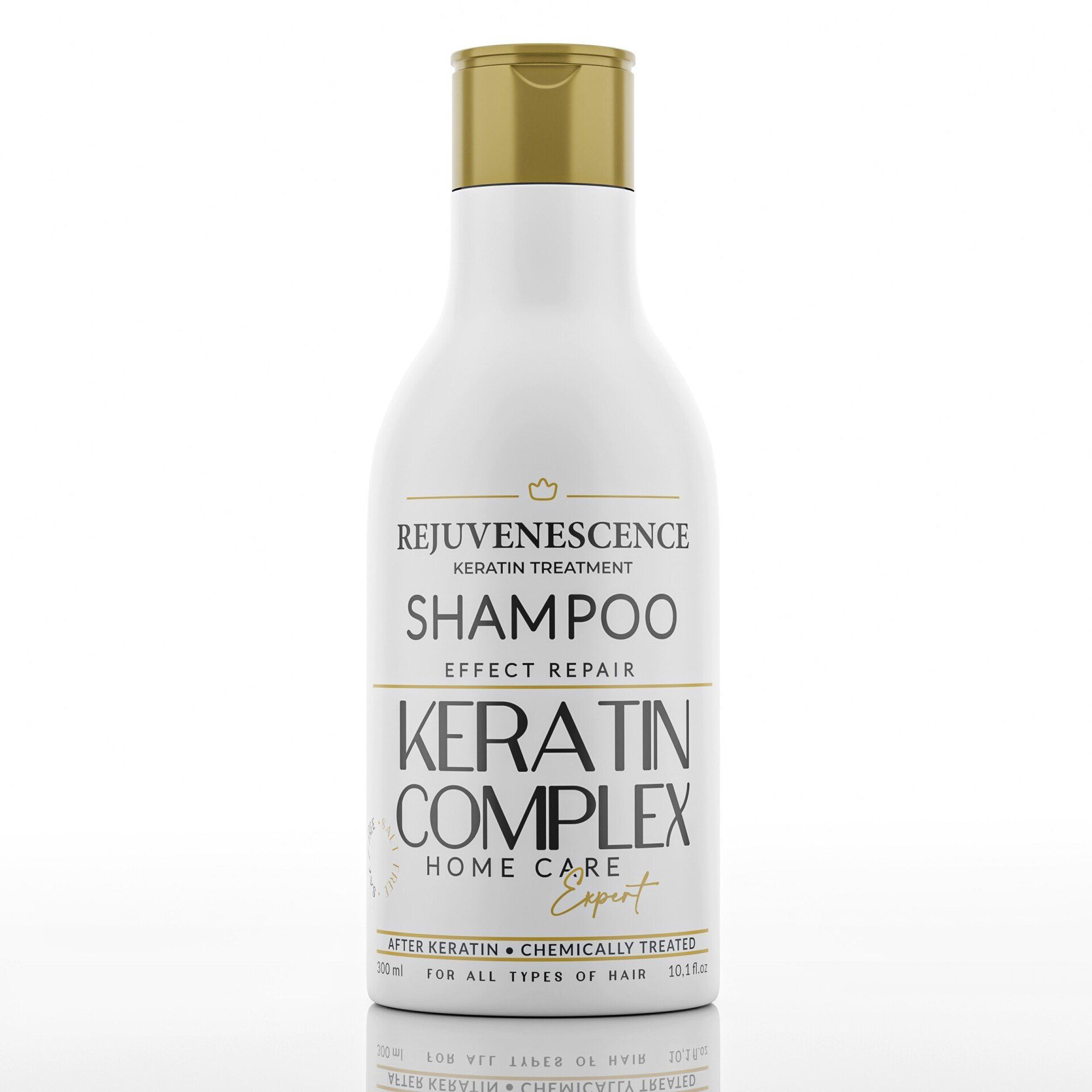 Rejuvenscence Keratin Complex Shampoo Bottlew