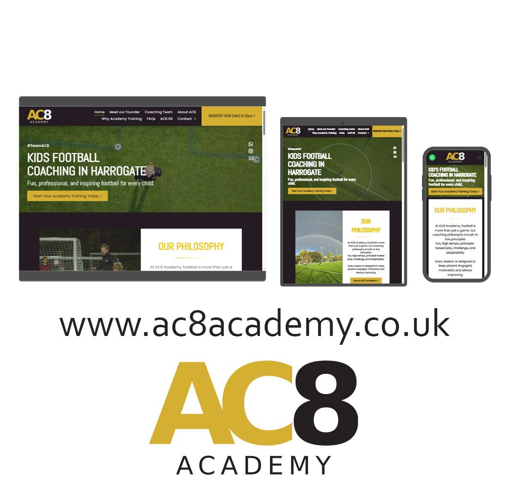 New website for AC8 Academy