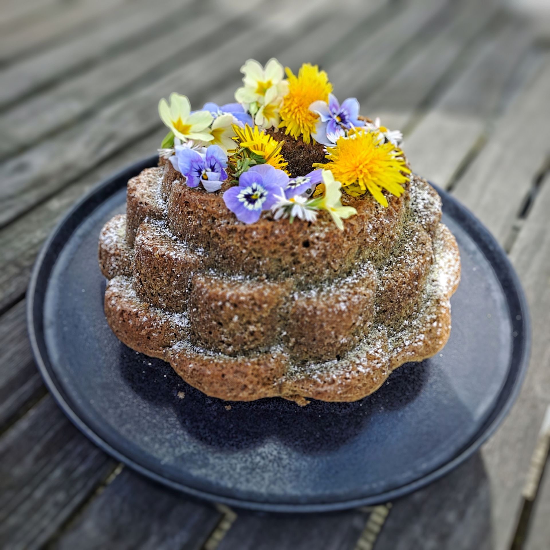 Brennesselkuchen