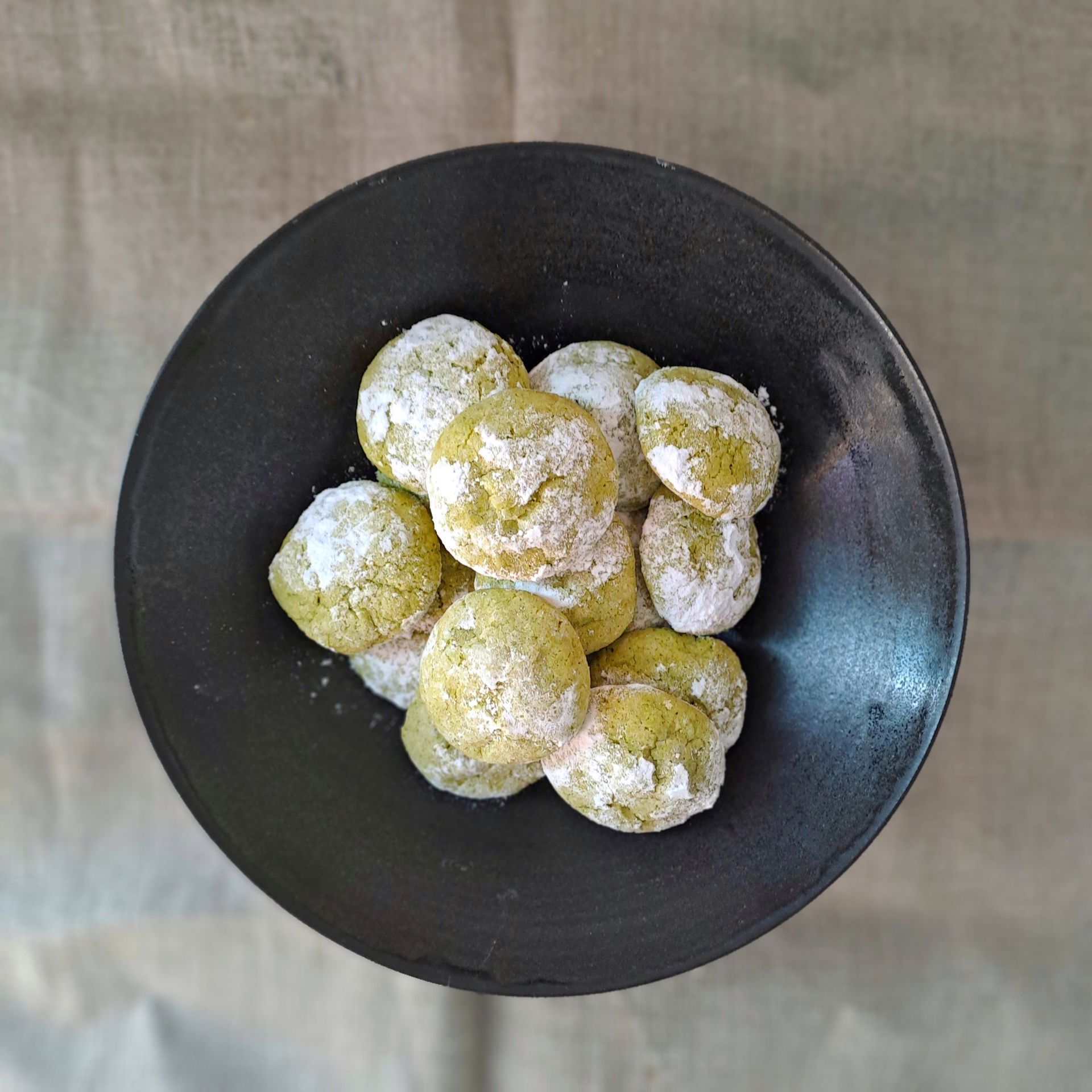 Plätzchen aus dem Wald -Grüne Cookies