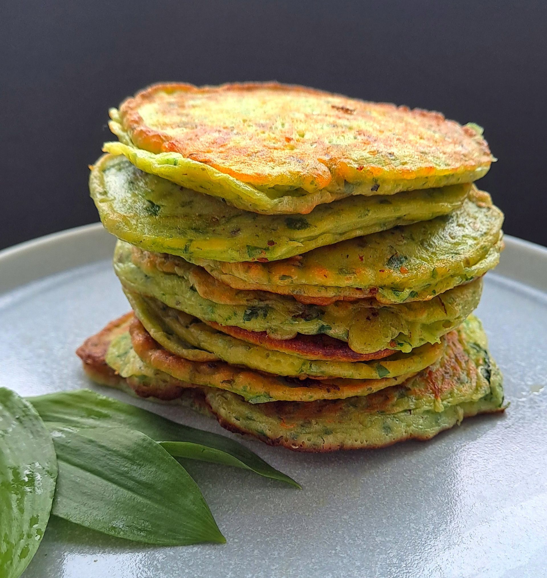 Bärlauch-Frischkäse-Taler