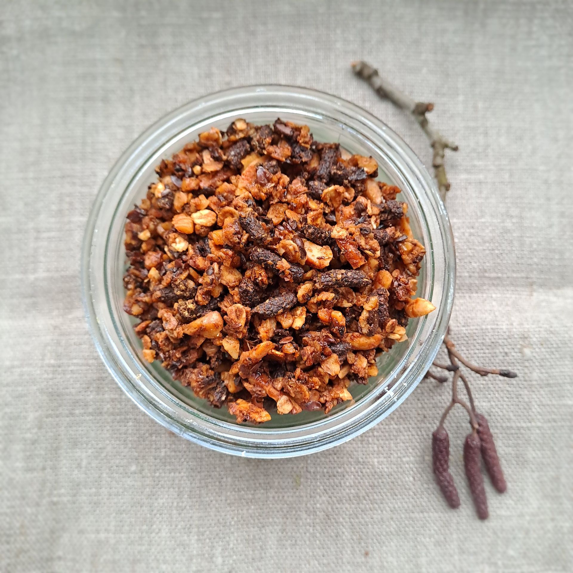 Erlenkätzchen-Granola