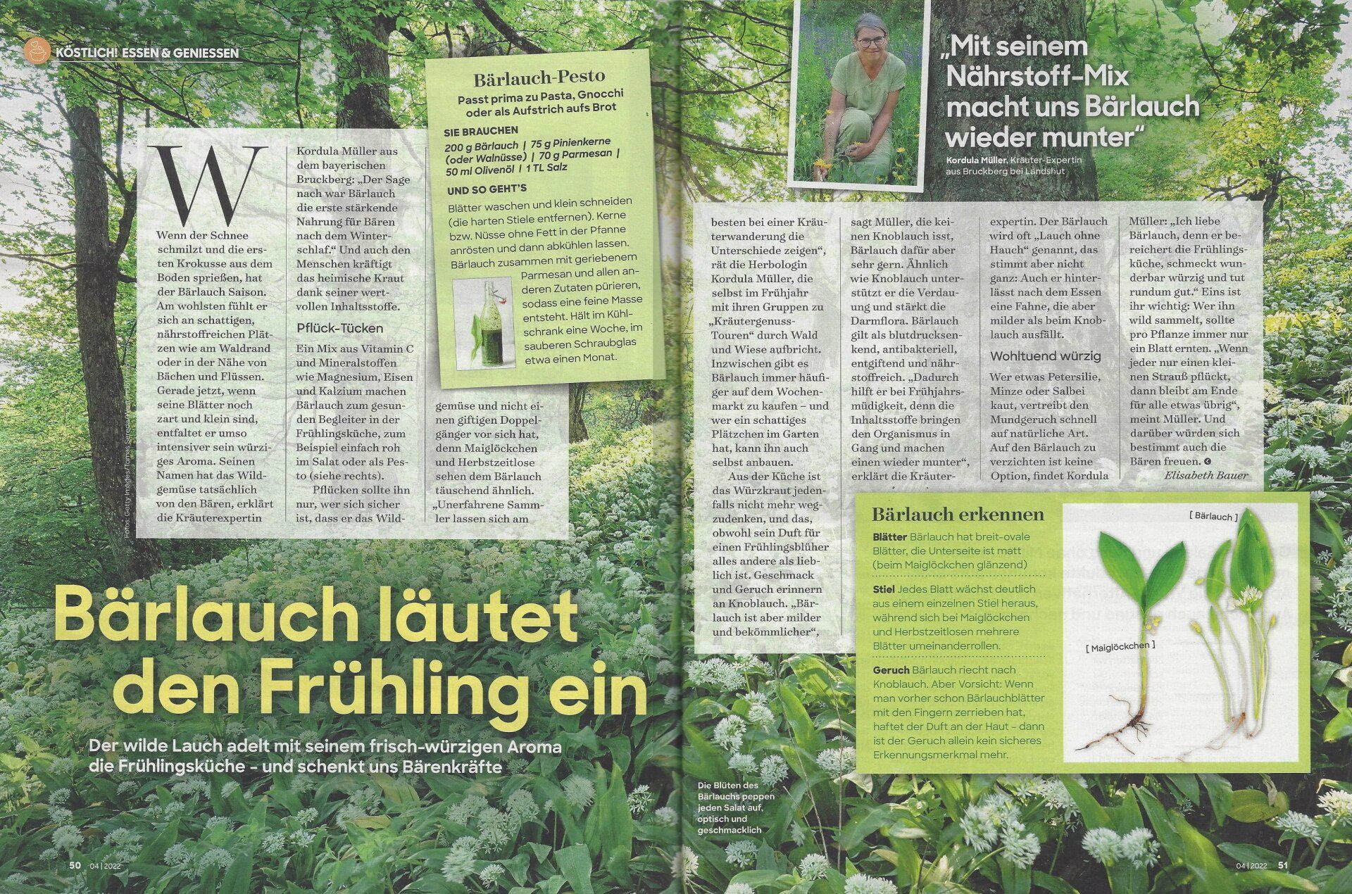 Bericht Frau im Leben - Bärlach