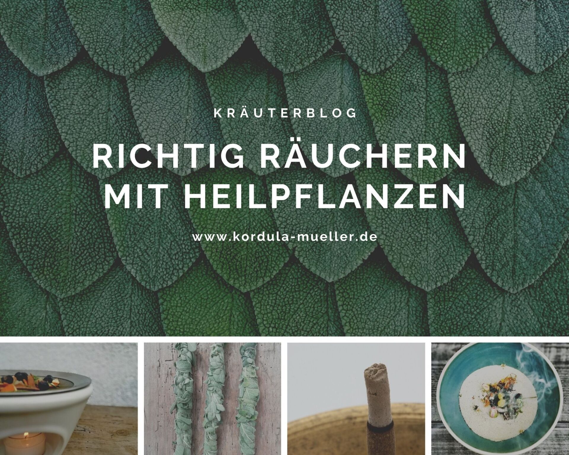 Räuchern mit Heilpflanzen Räucherschale