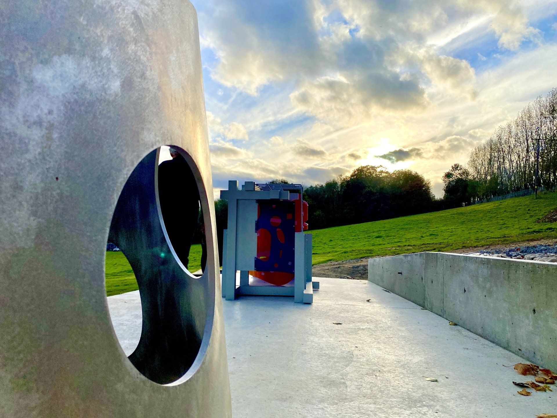 LImeworks Sculpture Garden at Sunset LImeworks Sculpture Garden at Sunset